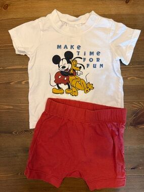 H&M Disney Infant Mickey Mouse Set (3M)